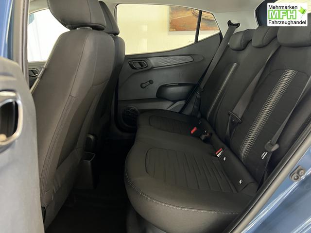 i10 GO Plus Navi 1,2 MT Vibrant Blue PearlMY2025, Beispielbilder, ggf. teilweise mit Sonderausstattung