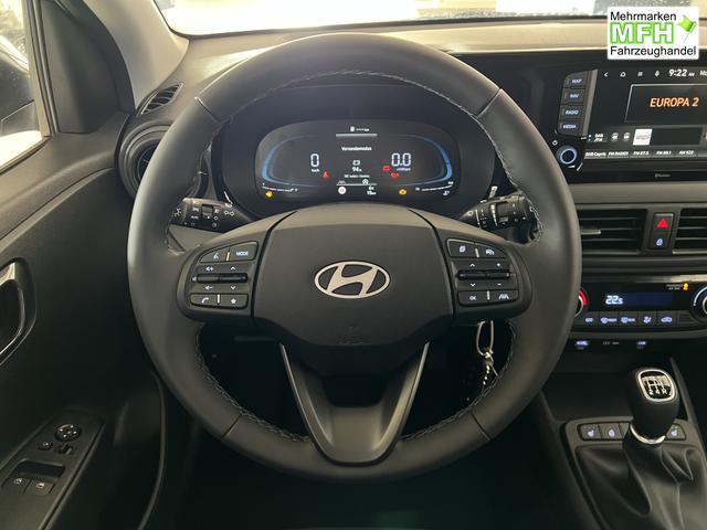 i10 GO Plus Navi 1,2 MT Vibrant Blue PearlMY2025, Beispielbilder, ggf. teilweise mit Sonderausstattung