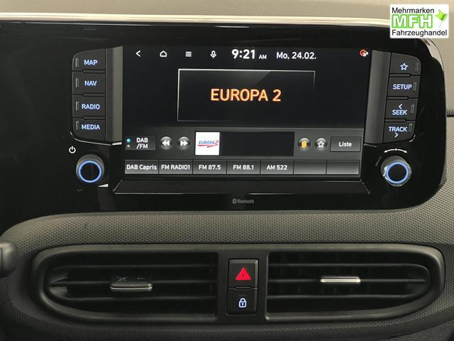 i10 GO Plus Navi 1,2 MT Vibrant Blue PearlMY2025, Beispielbilder, ggf. teilweise mit Sonderausstattung