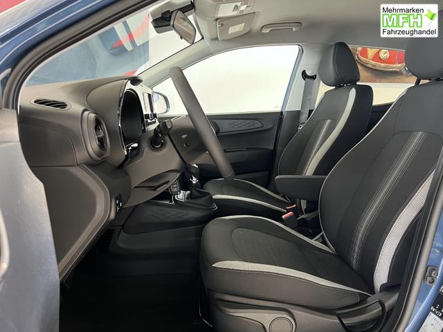 i10 GO Plus Navi 1,2 MT Vibrant Blue PearlMY2025, Beispielbilder, ggf. teilweise mit Sonderausstattung