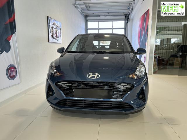 i10 GO Plus Navi 1,2 MT Vibrant Blue PearlMY2025, Beispielbilder, ggf. teilweise mit Sonderausstattung