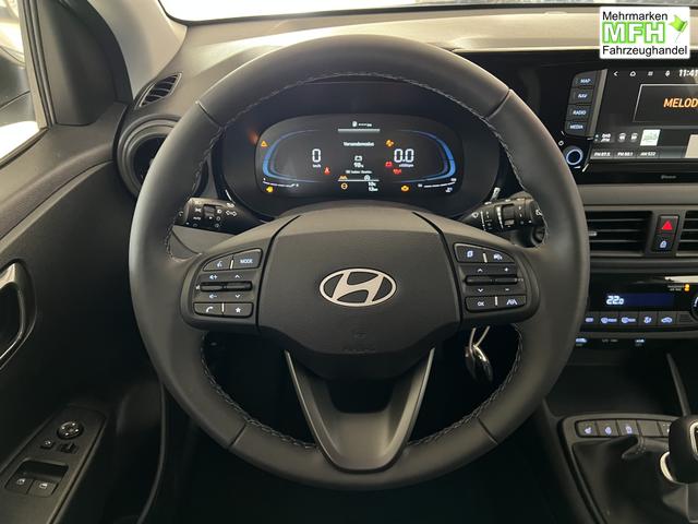 Hyundai i10 GO Plus Atlas White, Beispielbilder, ggf. teilweise mit Sonderausstattung