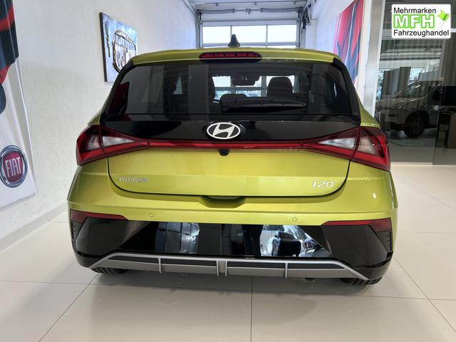 Hyundai i20 GO Plus 1.0 T-GDI DCT Lucid Lime Metallic, Beispielbilder, ggf. teilweise mit Sonderausstattung