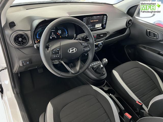 Hyundai i10 Go Plus 1.0 Atlas White, Beispielbilder, ggf. teilweise mit Sonderausstattung