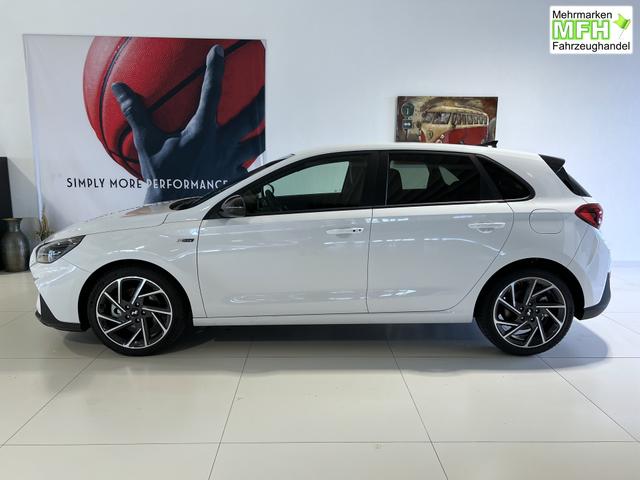 Hyundai i30 PD N-Line 1,5 TGDi 48V Serenity White, Beispielbilder, ggf. teilweise mit Sonderausstattung