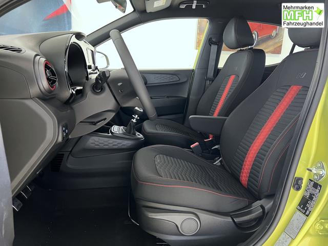 Hyundai i10 N Line Lucid Lime Metallic