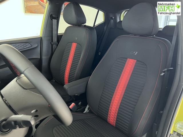 Hyundai i10 N Line Lucid Lime Metallic