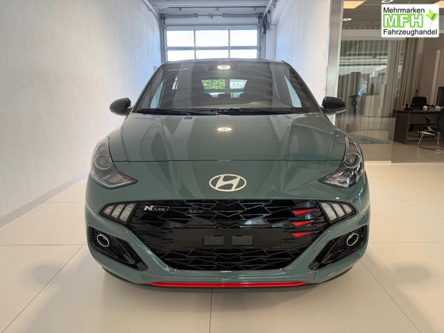 Hyundai i10 N Line Mangrove Green