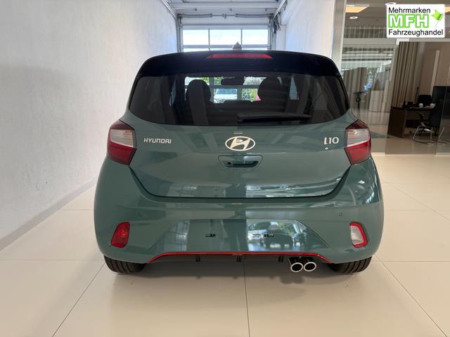 Hyundai i10 N Line Mangrove Green