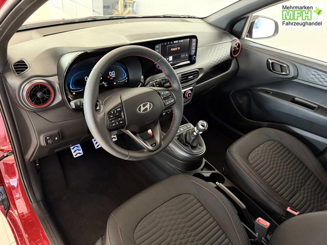 Hyundai i10 N Line Dragon Red