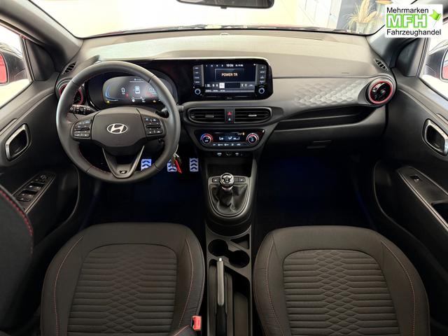 Hyundai i10 N Line Dragon Red