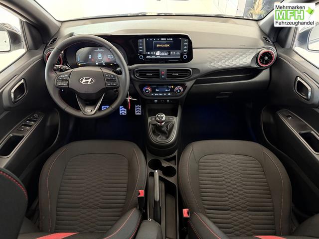 Hyundai i10 N Line Atlas White