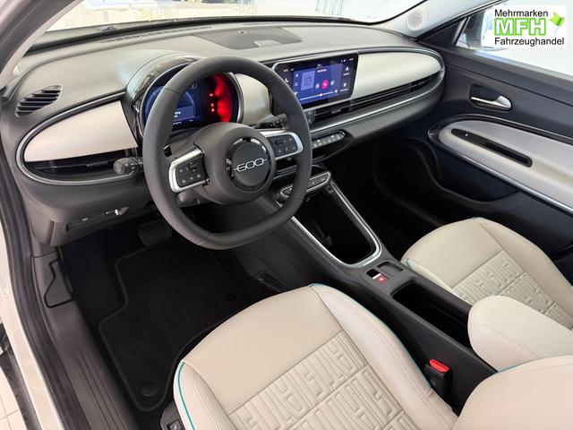 Fiat 600 La Prima Gelato Weiss Bicolore