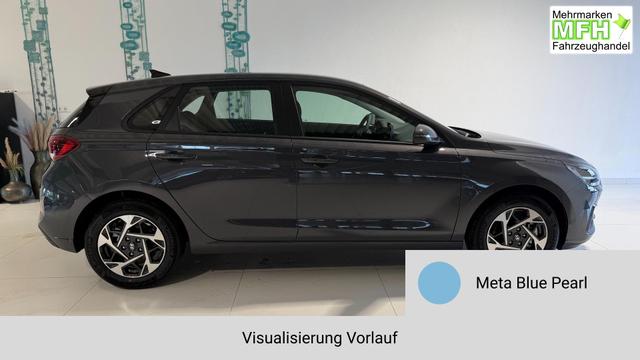 i30 Meta Blue Vorlauf, Beispielbilder, ggf. teilweise mit Sonderausstattung