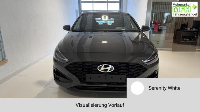 i30 Serenity White Vorlauf, Beispielbilder, ggf. teilweise mit Sonderausstattung