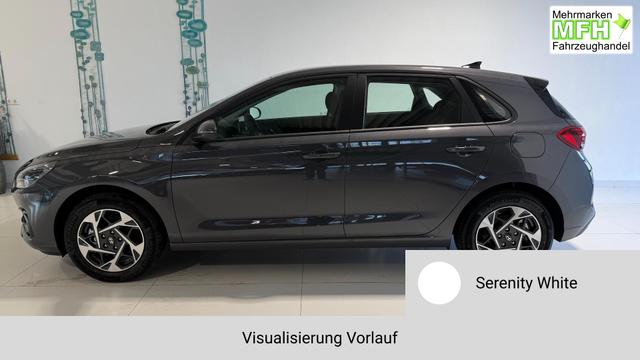 i30 Serenity White Vorlauf, Beispielbilder, ggf. teilweise mit Sonderausstattung