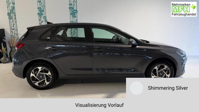 i30 Shimmering Silver Vorlauf, Beispielbilder, ggf. teilweise mit Sonderausstattung