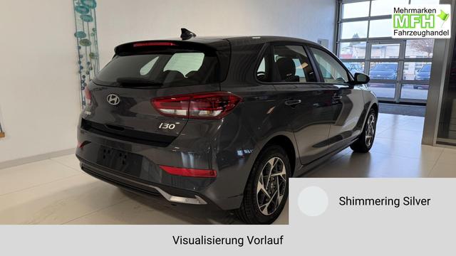 i30 Shimmering Silver Vorlauf, Beispielbilder, ggf. teilweise mit Sonderausstattung