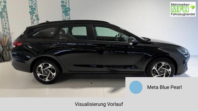 i30 Meta Blue Vorlauf, Beispielbilder, ggf. teilweise mit Sonderausstattung