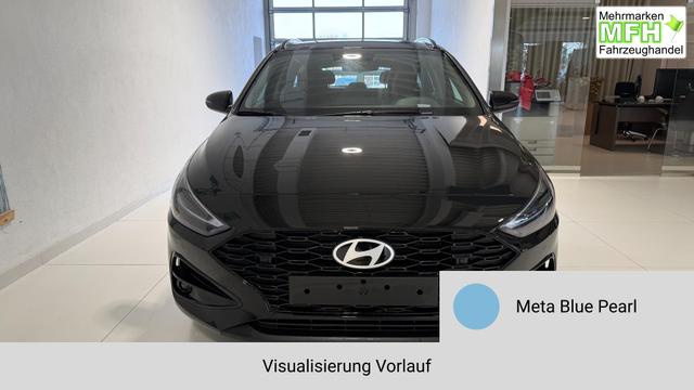 i30 Meta Blue Vorlauf, Beispielbilder, ggf. teilweise mit Sonderausstattung