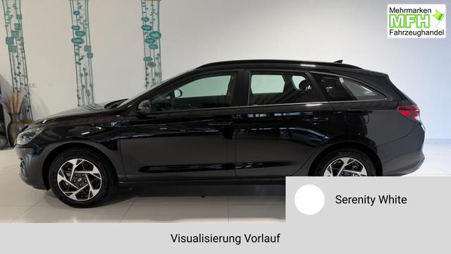 i30 Serenity White Vorlauf, Beispielbilder, ggf. teilweise mit Sonderausstattung