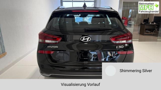 i30 Shimmering Silver Vorlauf, Beispielbilder, ggf. teilweise mit Sonderausstattung