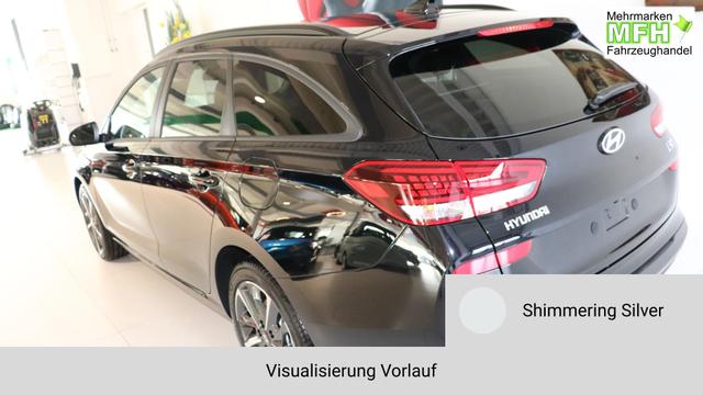 i30 Shimmering Silver Vorlauf, Beispielbilder, ggf. teilweise mit Sonderausstattung