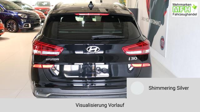 i30 Shimmering Silver Vorlauf, Beispielbilder, ggf. teilweise mit Sonderausstattung