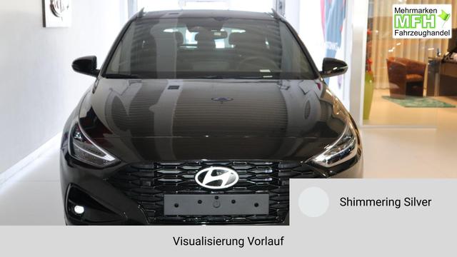 i30 Shimmering Silver Vorlauf, Beispielbilder, ggf. teilweise mit Sonderausstattung