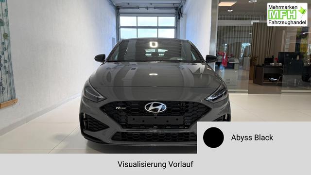 i30 Abyss Black Vorlauf, Beispielbilder, ggf. teilweise mit Sonderausstattung