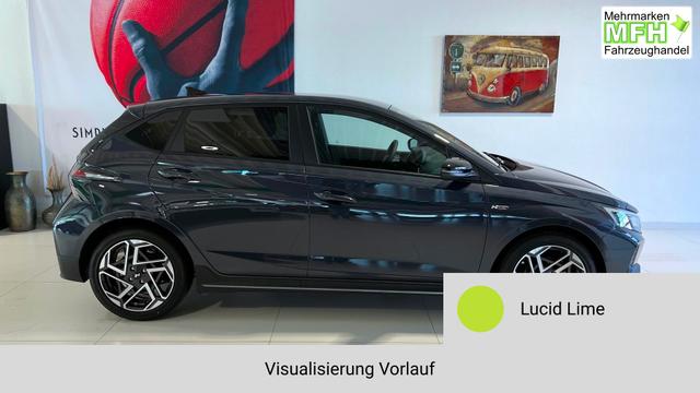 i20 Lucid Lime, Beispielbilder, ggf. teilweise mit Sonderausstattung