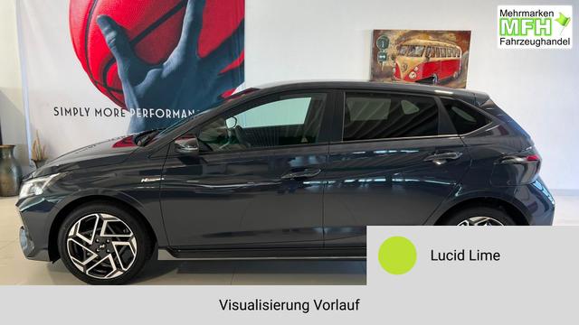 i20 Lucid Lime, Beispielbilder, ggf. teilweise mit Sonderausstattung