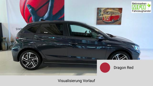 i20 Dragon Red Vorlauf, Beispielbilder, ggf. teilweise mit Sonderausstattung