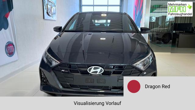 i20 Dragon Red Vorlauf, Beispielbilder, ggf. teilweise mit Sonderausstattung