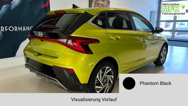 i20 Phantom Black Vorlauf, Beispielbilder, ggf. teilweise mit Sonderausstattung