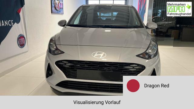 i10 Go Plus Dragon Red Vorlauf, Beispielbilder, ggf. teilweise mit Sonderausstattung