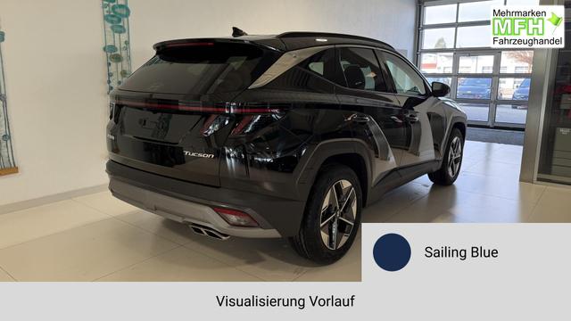 Tucson GO Plus Sailing Blue Vorlauf