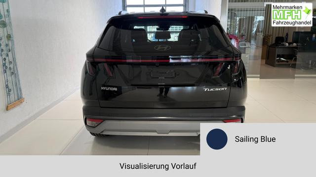 Tucson GO Plus Sailing Blue Vorlauf