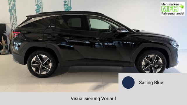 Tucson GO Plus Sailing Blue Vorlauf