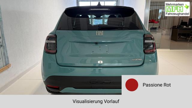 Fiat 600 Passione Rot, Beispielbilder, ggf. teilweise mit Sonderausstattung