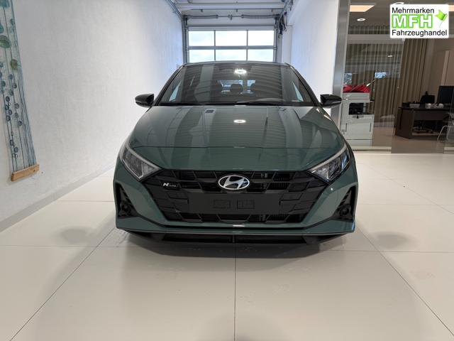Hyundai i20 N Line Mangrove Green