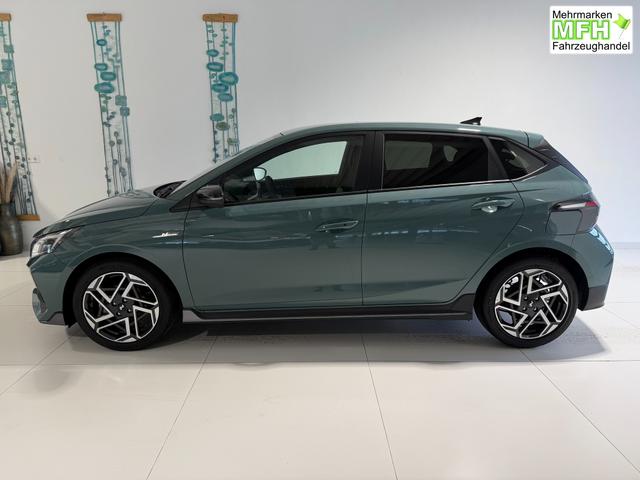 Hyundai i20 N Line Mangrove Green