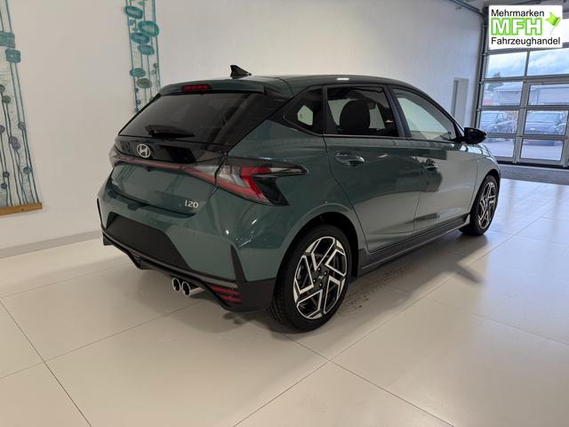 Hyundai i20 N Line Mangrove Green