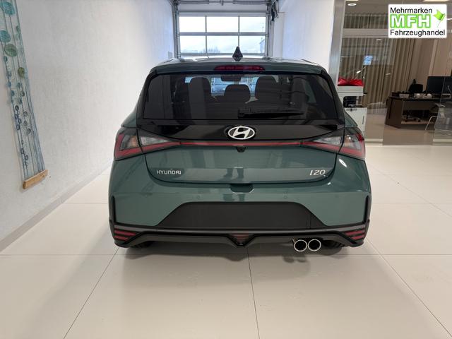 Hyundai i20 N Line Mangrove Green