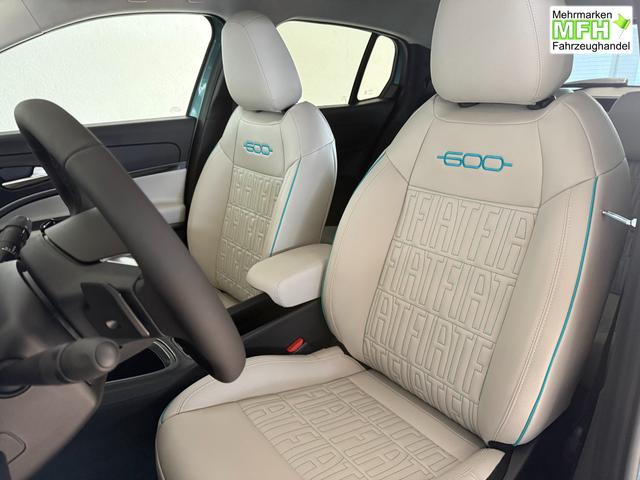 Fiat 600 La Prima Aqua Blau Bicolore