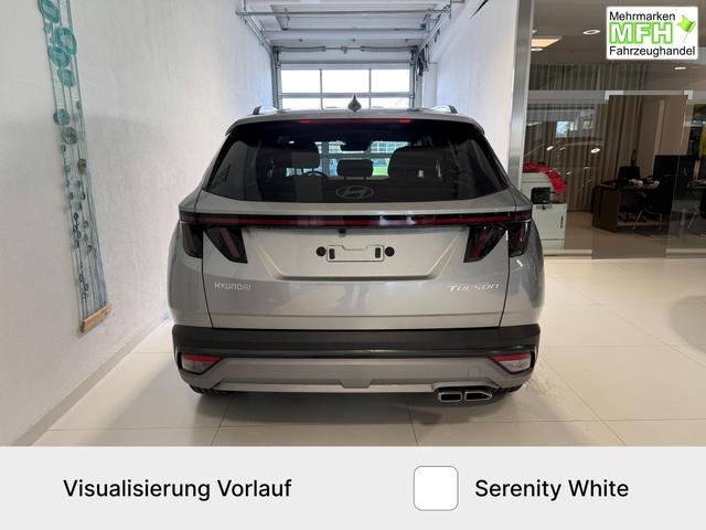Tucson Serenity White, Bei den verwendeten Bildern kann es sich um Beispielbilder handeln, ggf. teilweise mit Sonderausstattung.