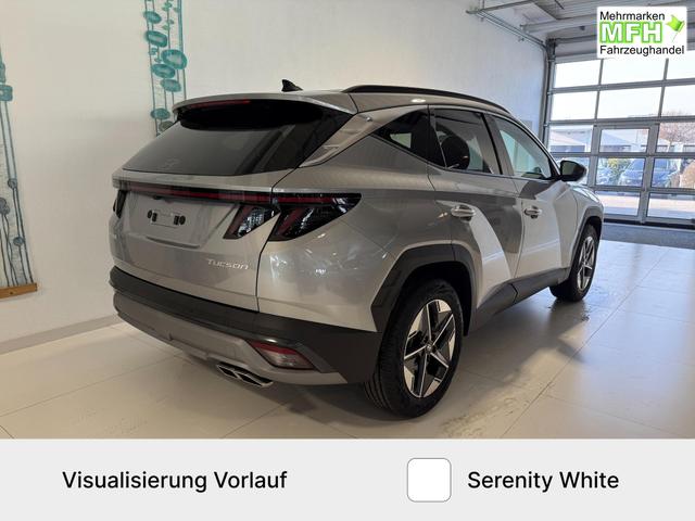Tucson Serenity White, Bei den verwendeten Bildern kann es sich um Beispielbilder handeln, ggf. teilweise mit Sonderausstattung.