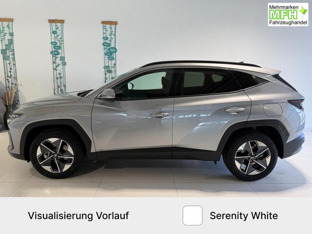 Tucson Serenity White, Bei den verwendeten Bildern kann es sich um Beispielbilder handeln, ggf. teilweise mit Sonderausstattung.