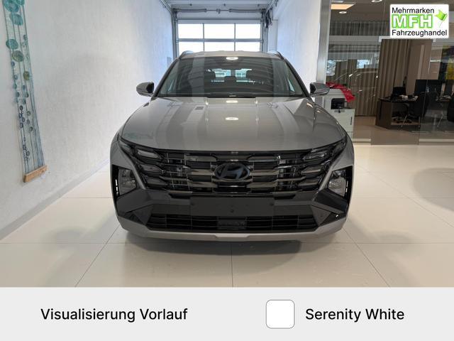 Tucson Serenity White, Bei den verwendeten Bildern kann es sich um Beispielbilder handeln, ggf. teilweise mit Sonderausstattung.