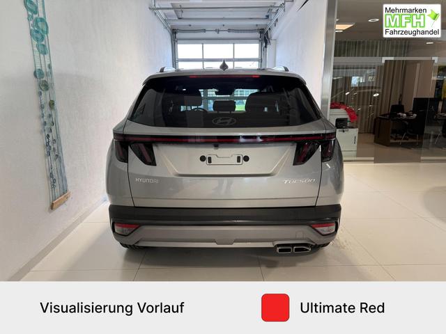 Hyundai Tucson Ultimate Red, Bei den verwendeten Bildern kann es sich um Beispielbilder handeln, ggf. teilweise mit Sonderausstattung.